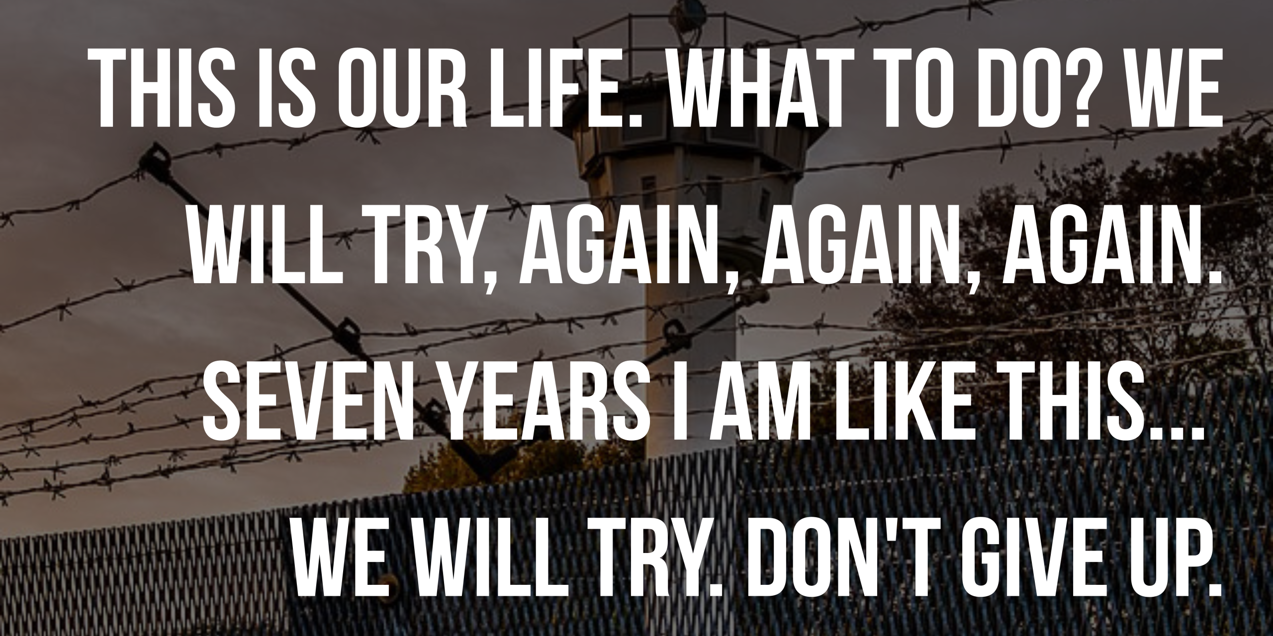 This is our life what to do