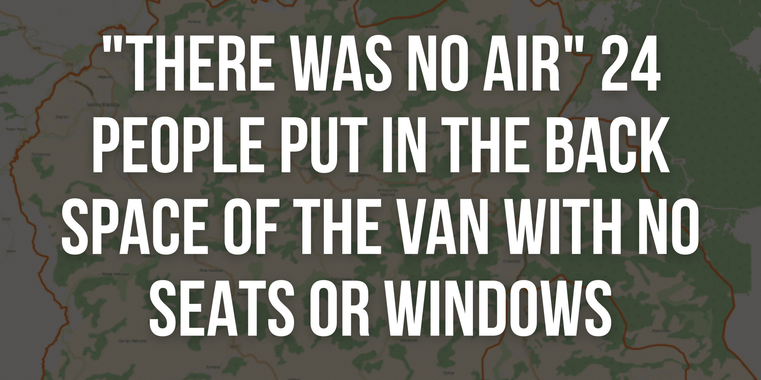 LIVE Bloody borders testimonies(50)